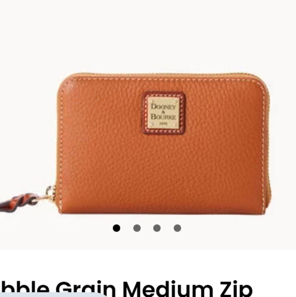 NWT DOONEY & BOURKE PEBBLE GRAIN MEDIUM ZIP AROUND WALLET♥️HP ❤️ - Picture 6 of 7